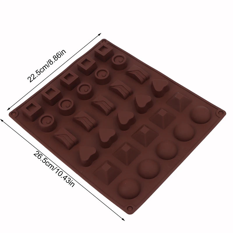 2245 -قالب سيليكون شوكولاتة مشكل