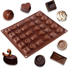 2245 - Assorted chocolate silicone mold