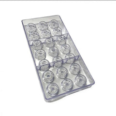 Hollow acrylic chocolate mold