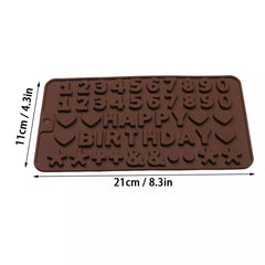 Chocolate silicone mold number ch-1013