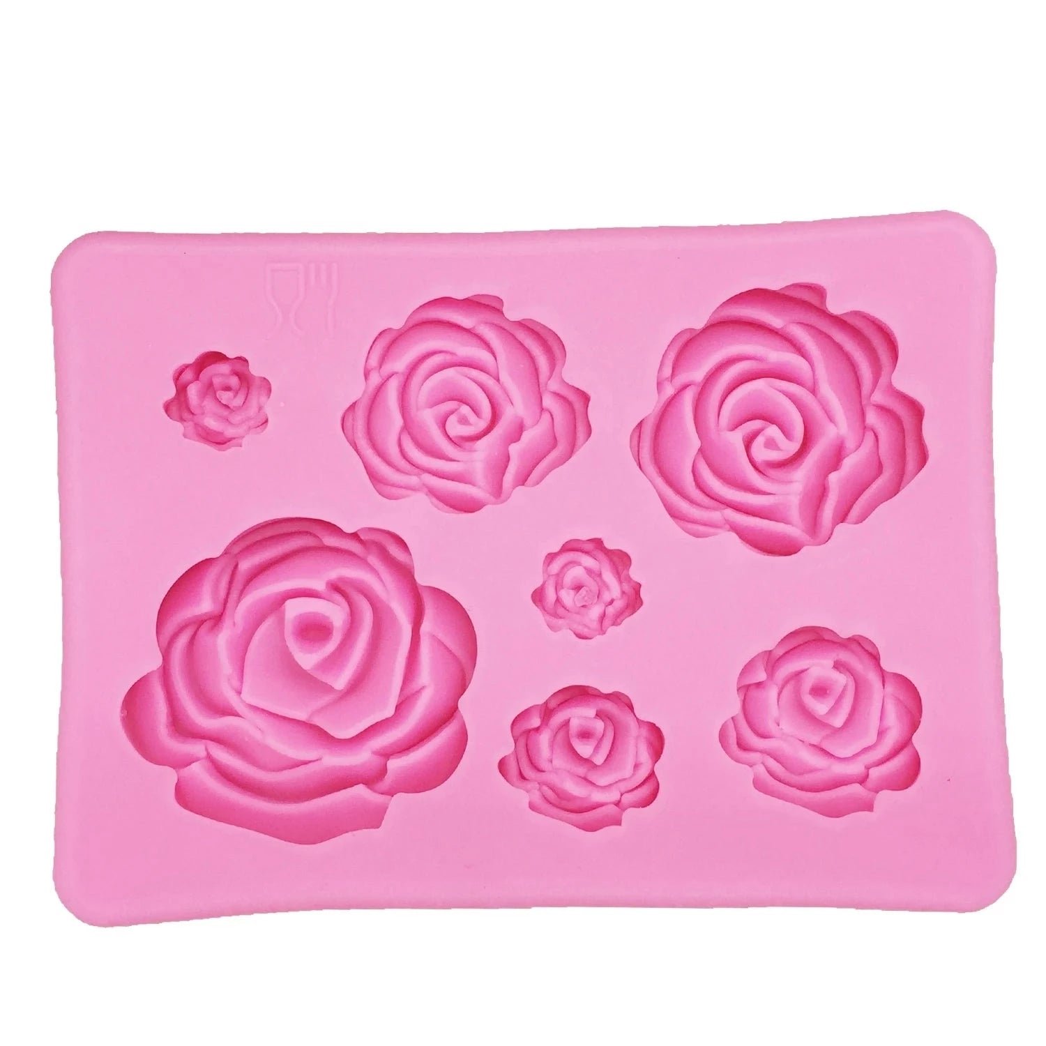 Small roses silicone mold