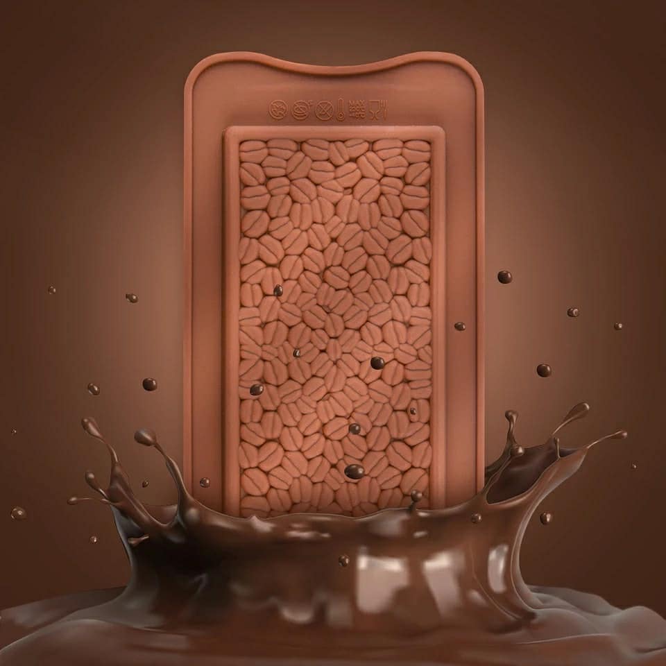 Chocolate coffee silicone mold ch-1011
