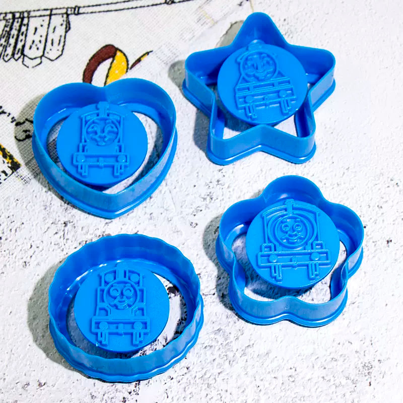 Set of 8 Thomas the Tank Engine cartoon cookie cutters 