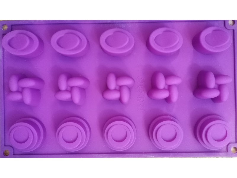 2246 - Assorted chocolate silicone mold