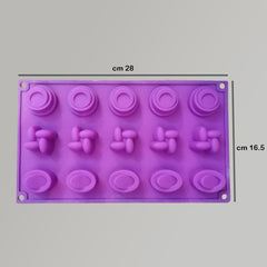 2246 - Assorted chocolate silicone mold