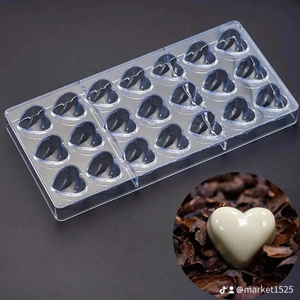 Heart piece acrylic template-ik1154
