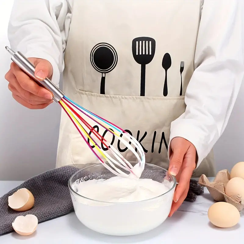 Stainless steel egg whisks 3pcs 